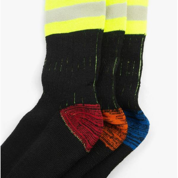 STB HIGHVIZ Socks in Multicoloured