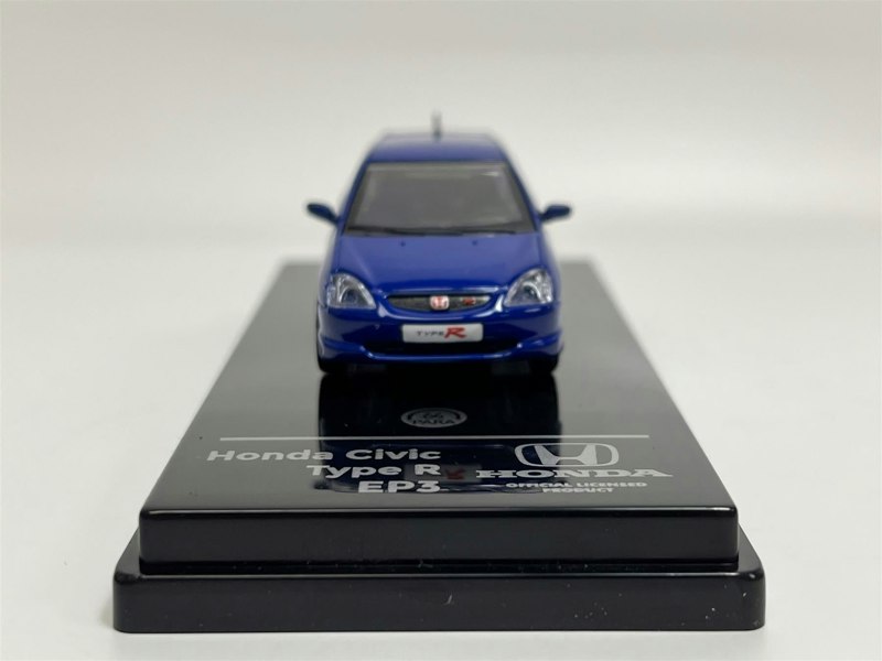 Paragon Honda Civic 2001 Type R EP3 Vivid Blue Pearl LHD 1:64 55346