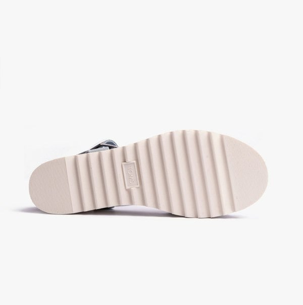 TOMS DIANA Womens Sandals Pastel Blue
