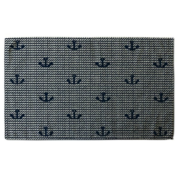 Benjamin Tate Design Anchors on Rope Pattern (Bath Towel)