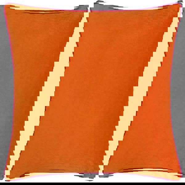 Furn Meridian Velvet Cushion Cover - Clementine/Hot Pink
