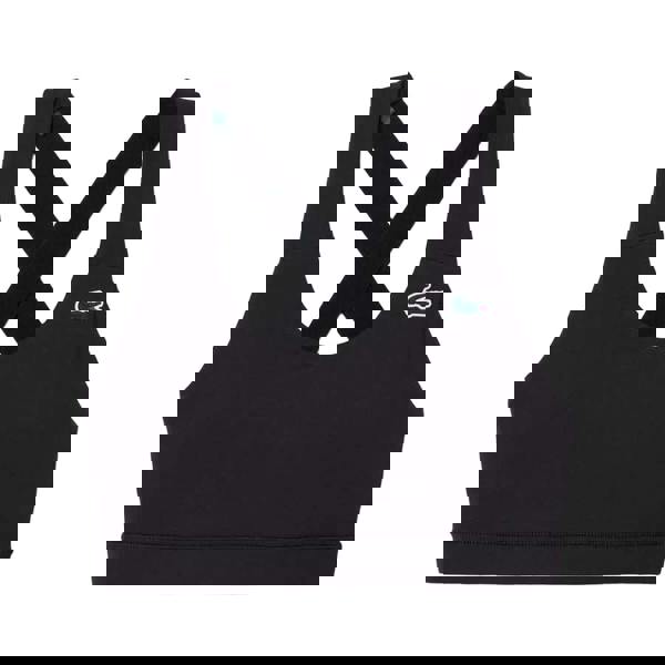 Lacoste Womens/Ladies Stretch Breathable Sport Bralette - Black - 