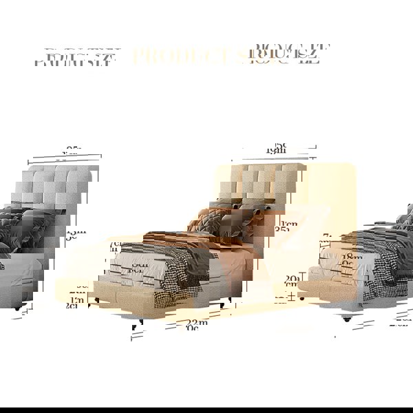 Ambrose Double Bed, Queen Bed-Rit Concept-Rit Concept