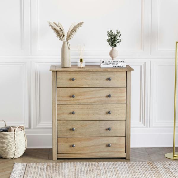 Vida Designs Panama 5 Drawer Chest