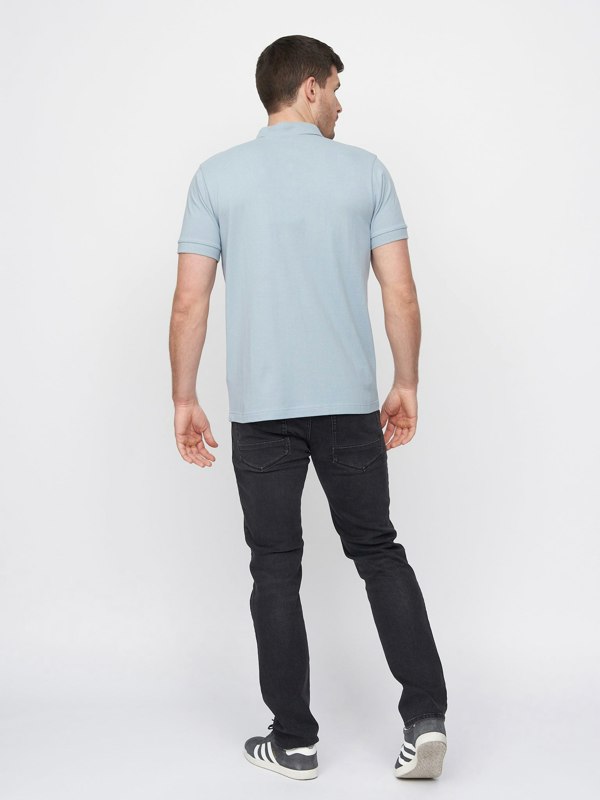 Duck and Cover Chilltowns Polo - Light Blue