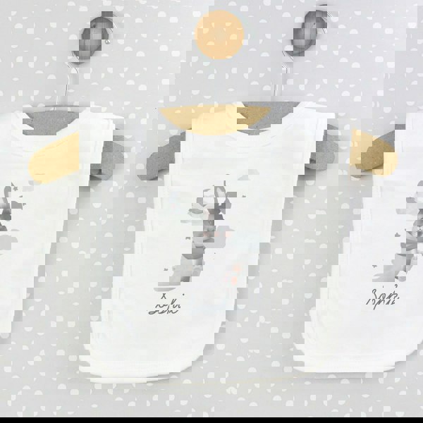 Personalised Memento Company Personalised Baby Bunny Bib