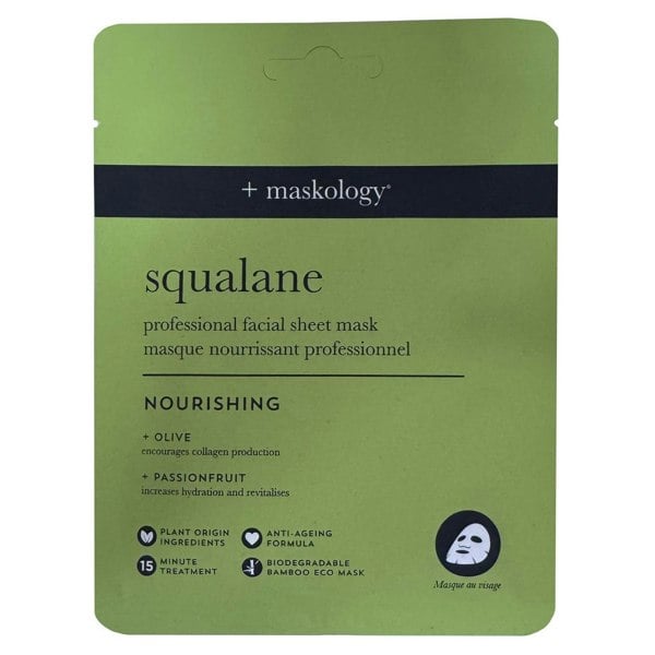 +maskology Squalane Professional Sheet Mask 17g