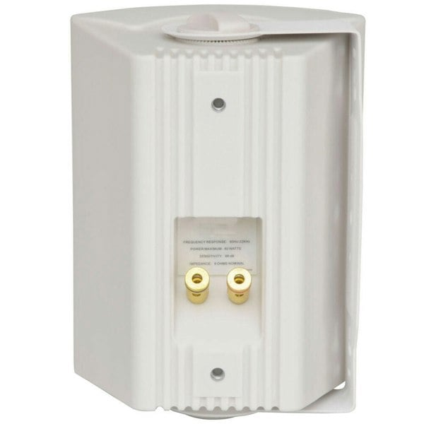 2x White Bluetooth Wall Speaker System 110W Bar Restaurant Wireless Amp HiFi Kit