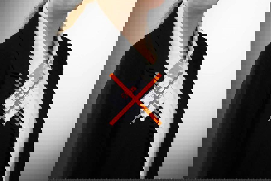 Durable CLICK FOLD Recycled Magnet Name Tag Badge Holders | 10 Pack | 54 x 90mm