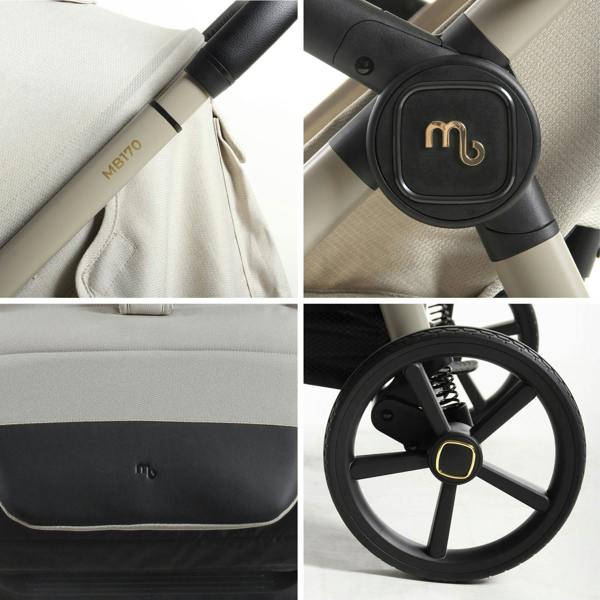 My Babiie MB170 Plus Pushchair - Ivory