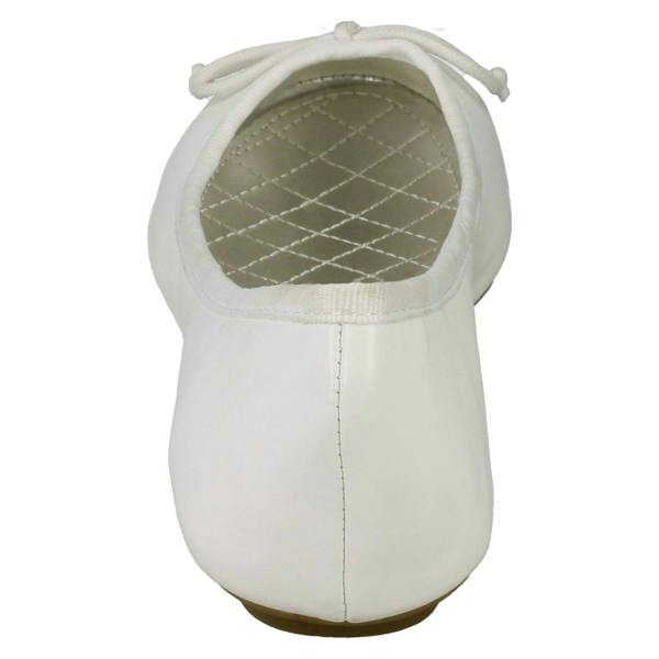 Spot On Ladies Spot On Flat Ballerina Shoes