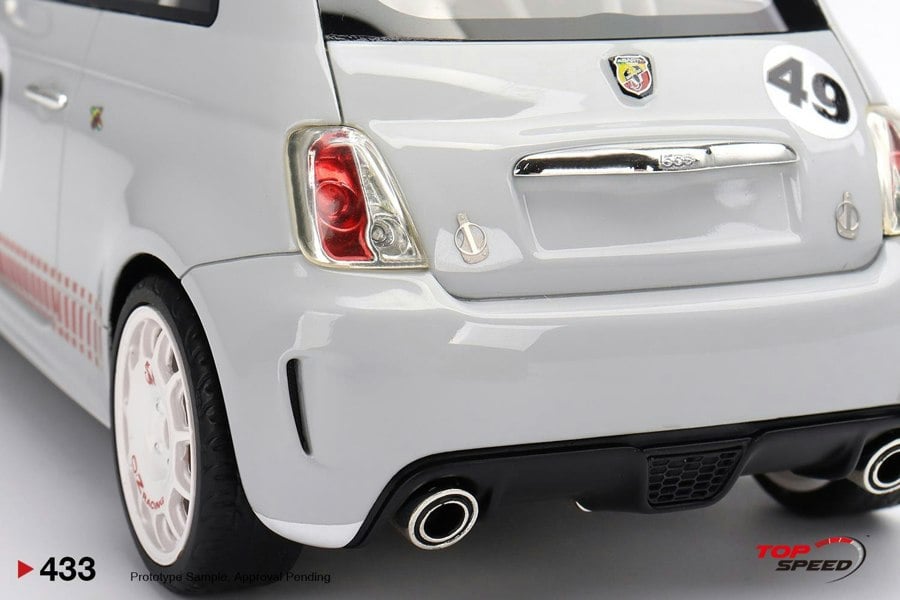 TSM Fiat 500 Abarth Assetto Corse Presentation #49 1:18 Scale TSM TS0433