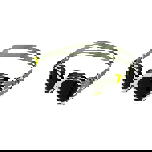 Speedo Biofuse 2.0 womens swim goggle in green/white with black lenses