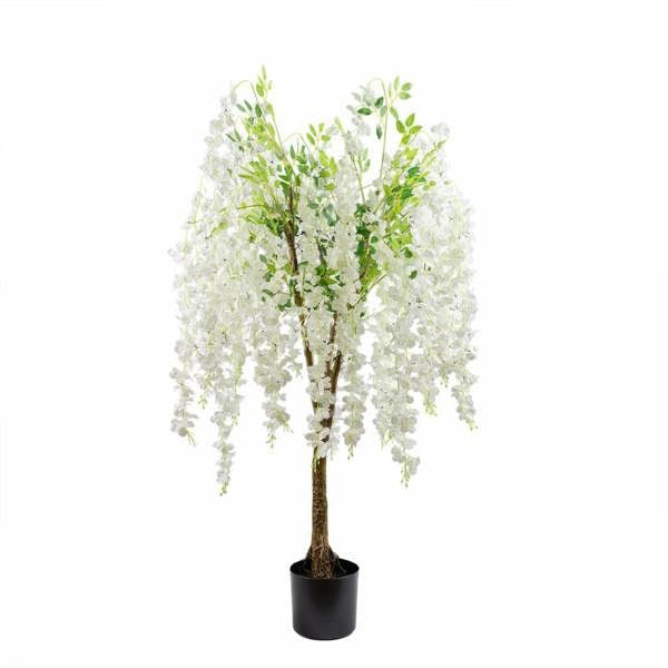 Scottish Everlastings 150cm Cream Wisteria Tree
