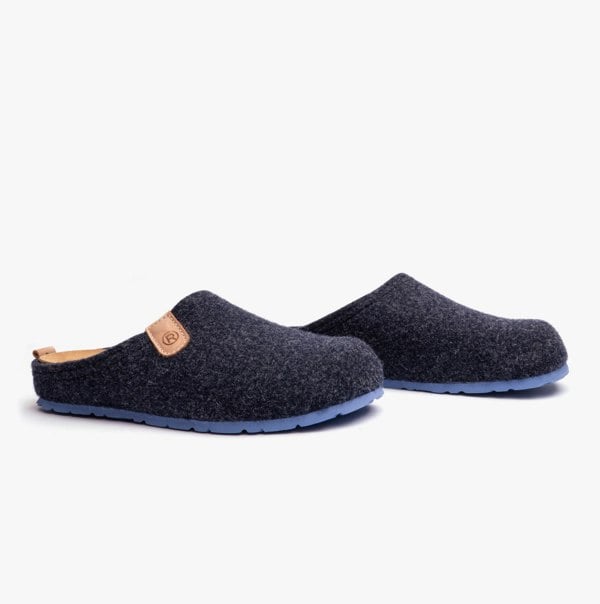 Rohe Rohde 6900-56 Mens Slippers Ocean Blue