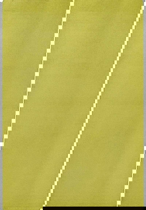 Modern Plain Green Rug – Soft Short Pile