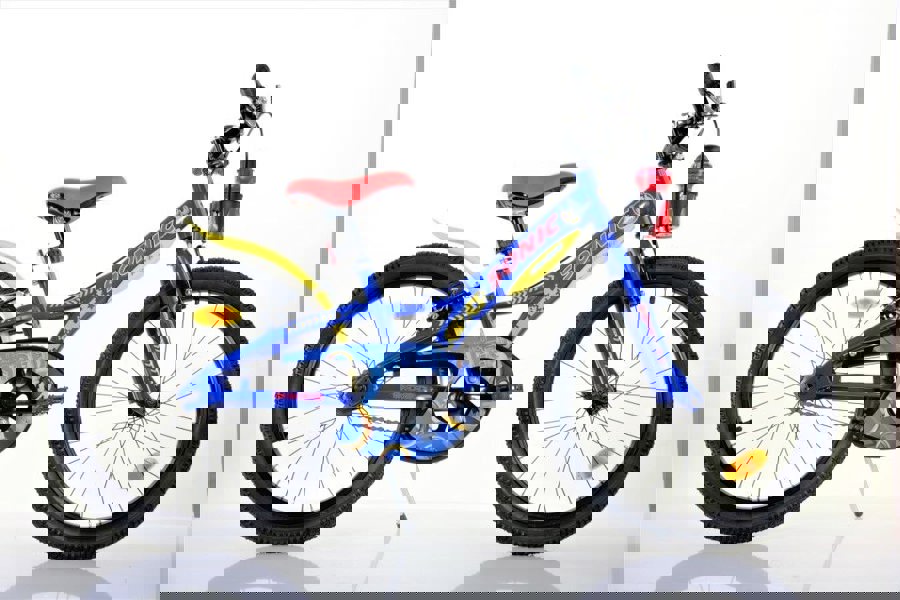 Dino Bikes Dino Sonic Kids 20" Wheel Bike - Blue/Yellow