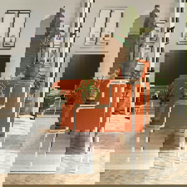 Dorel Home Webster Plant Stand with 3 Shelves White/Walnut