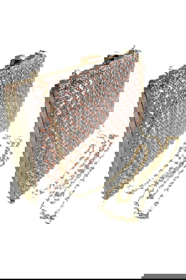 Paulo Due Diamanté Sparkle Clutch Bag