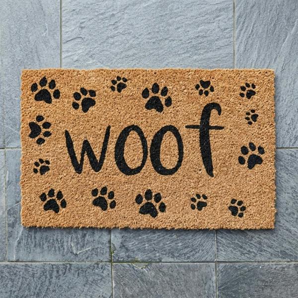 Garden Greatness Woof Natural Coir Doormat