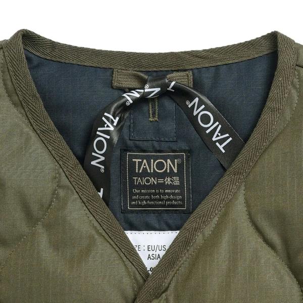 TAION Military V Neck Ripstop Down Vest