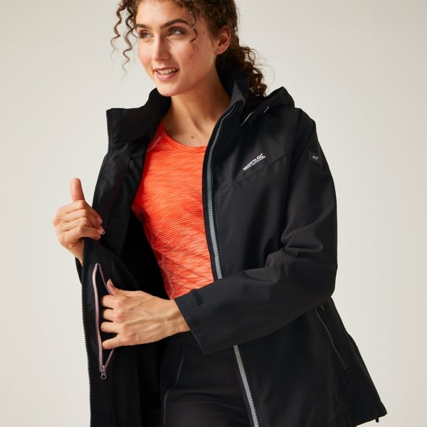 Regatta Women's Bosfield II Waterproof Jacket - Black