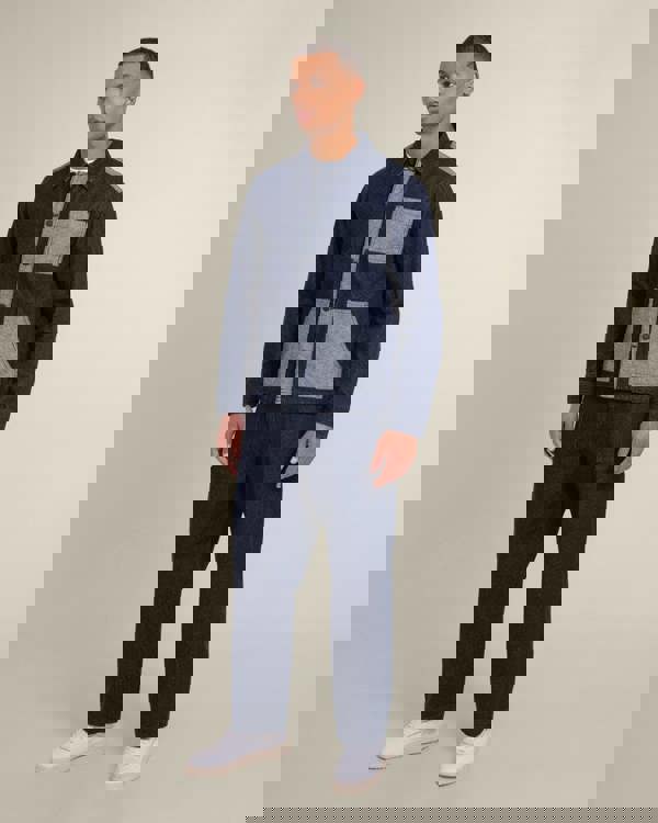 Larsson & Co Saksild - Patchwork Denim Overshirt