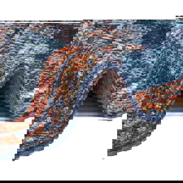 The Rugs Eastern Modern Medallion Design Rug - Stylish