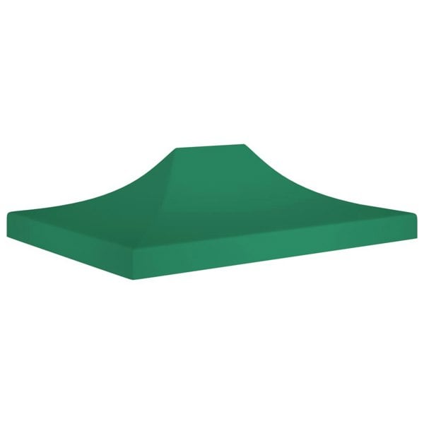 Berkfield Party Tent Roof 4.5x3 m Green 270 g/m2