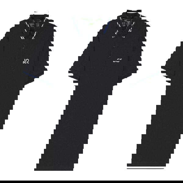 Boss Mens Paddy Pro Pique Regular Polo Shirt - Dark Blue - 