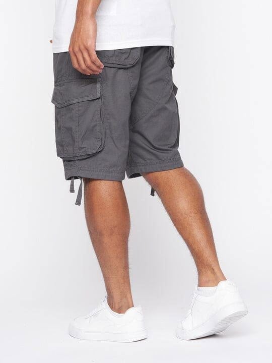 Crosshatch Jamstar Cargo Shorts Charcoal