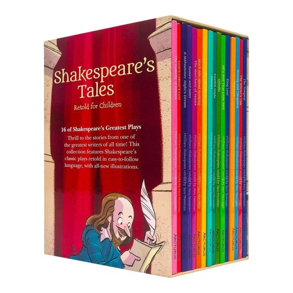 Shakespeare's Tales Retold for Children Collection 16 Books Box Set