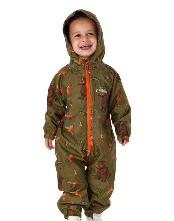 Gruffalo & Friends Unisex Kids Multicoloured Multi Character Long Sleeve Rain Coat
