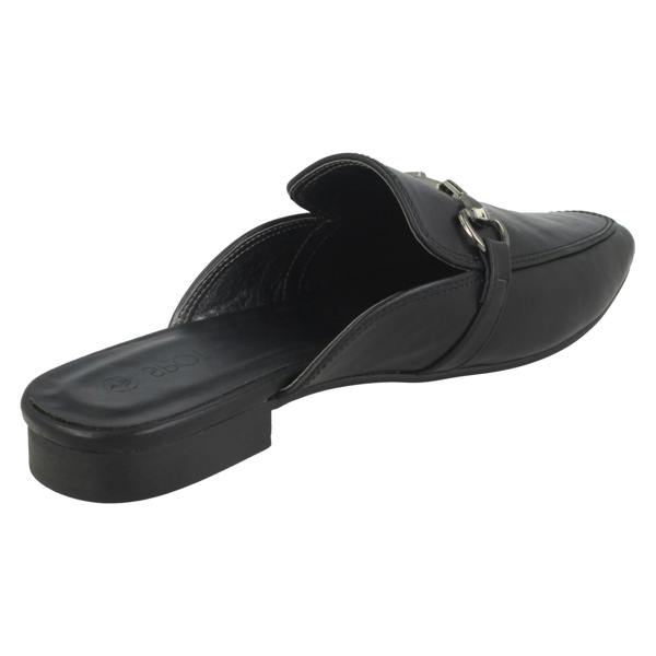 Spot On Ladies Spot On Backless Mule Shoes F80286