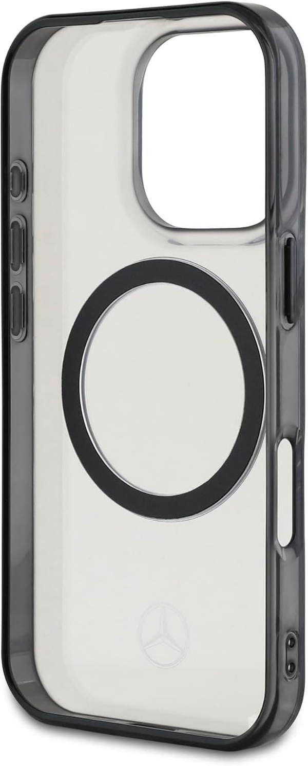 Mercedes Printed Logo Case with MagSafe for iPhone 16 Pro 6.3" Clear - MEHMP16L23HUOKC