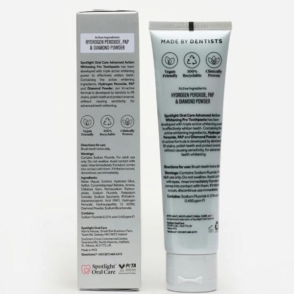 Spotlight Oral Care Advanced Action Whitening Pro Toothpaste 100 ml