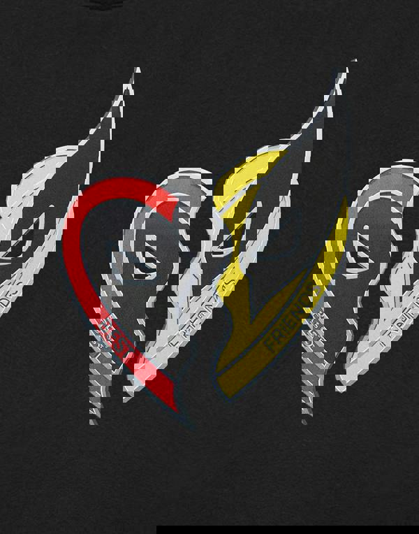 Marvel Deadpool Mens Black Deadpool & Wolverine Short Sleeved T-Shirt