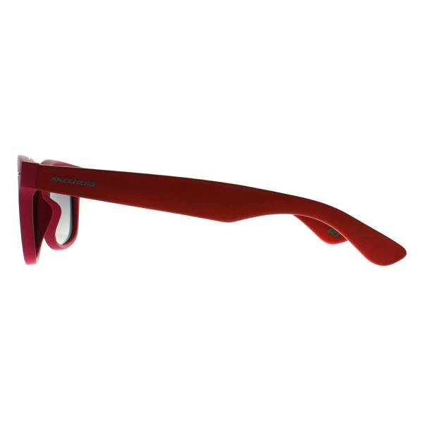 Skechers Sunglasses SE6109 82D Pink Red Grey Mirrored