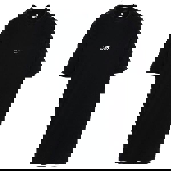 CP Company Logo Compact T-Shirt   in  Navy