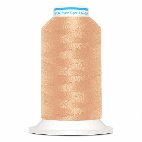 Gutermann Super Brite Polyester 40 Embroidery Thread 1000m Polyester Thread Suitable For Embroidery