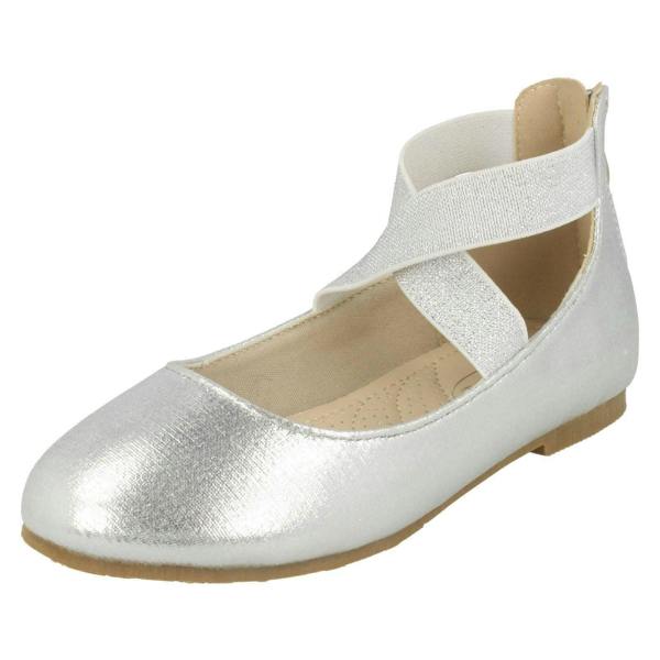 Spot On Girls Spot On Crossed Strap Ballerinas