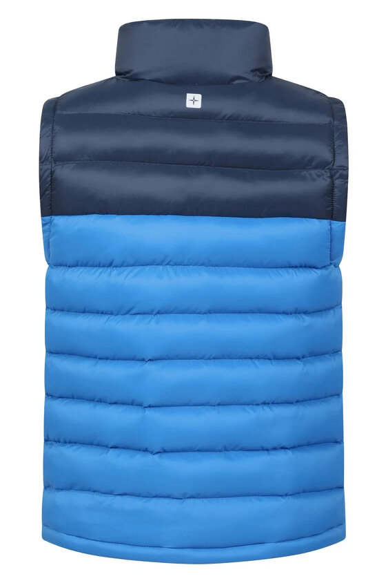 Mountain Warehouse Kids Colour Block Padded Gilet - Dark Blue