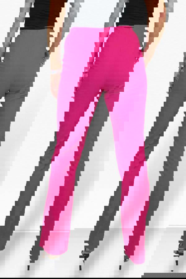 Paulo Due Women's Pull On Stretch Straight Leg Trousers