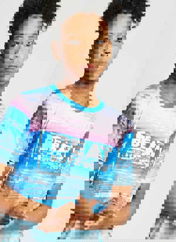 Beat Boyz Club Striker T-Shirt - Sky Blue