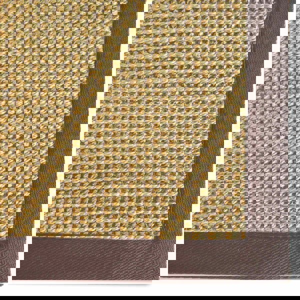 Luxurious Natural Non-Slip Sisal Rug | Bordered Design