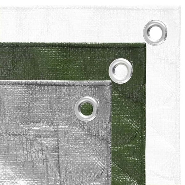Berkfield Tarpaulin 180 g/m�__ 8x10 m Grey HDPE