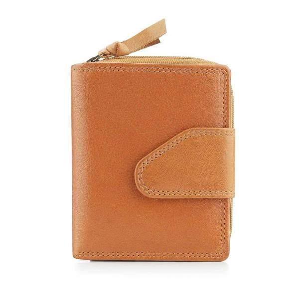 PRIMEHIDE Women's Small Trifold Leather Purse - Selena