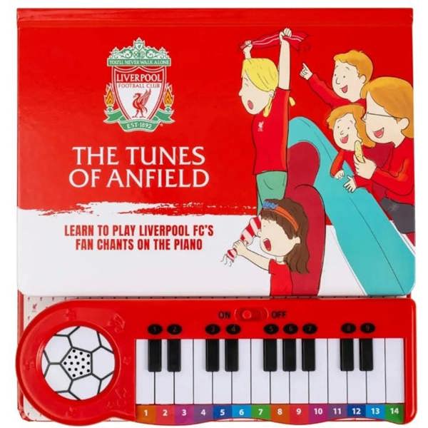 Liverpool FC Piano Book, Activity & Colouring Books, Sports, Gift