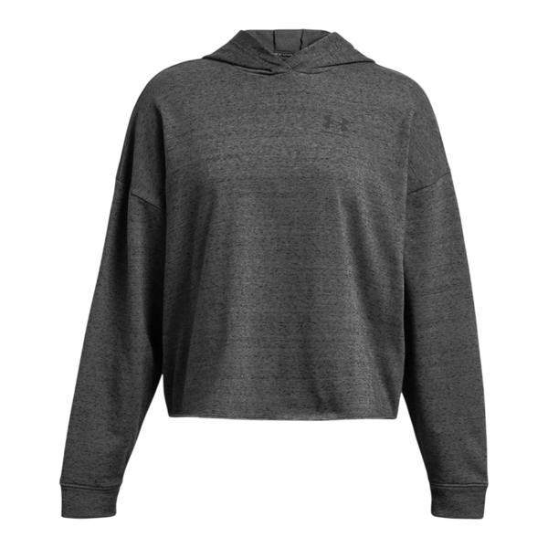 Under Armour Womens/Ladies Rival Terrycloth Oversized Hoodie - Grey - 