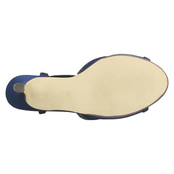 Anne Michelle Ladies Anne Michelle Diamante T-Bar Sandals